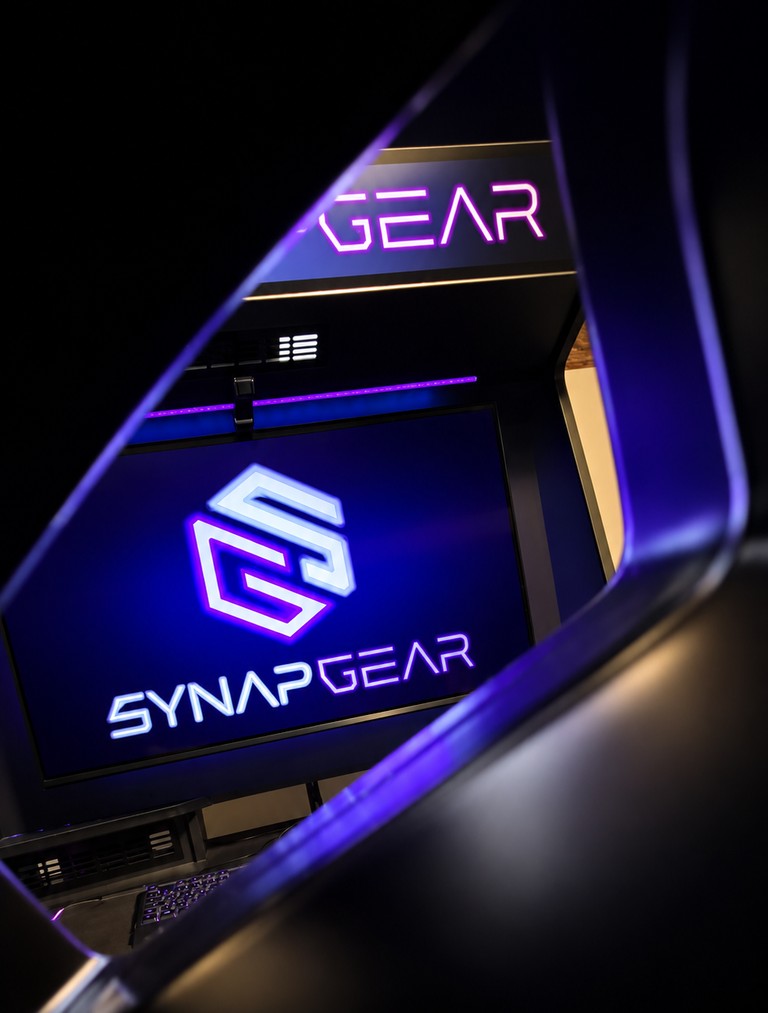 Logo lumineux de Synapgear